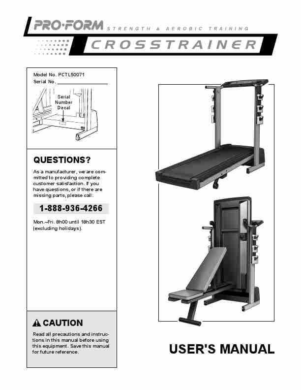 ProForm Treadmill PCTL50071-page_pdf